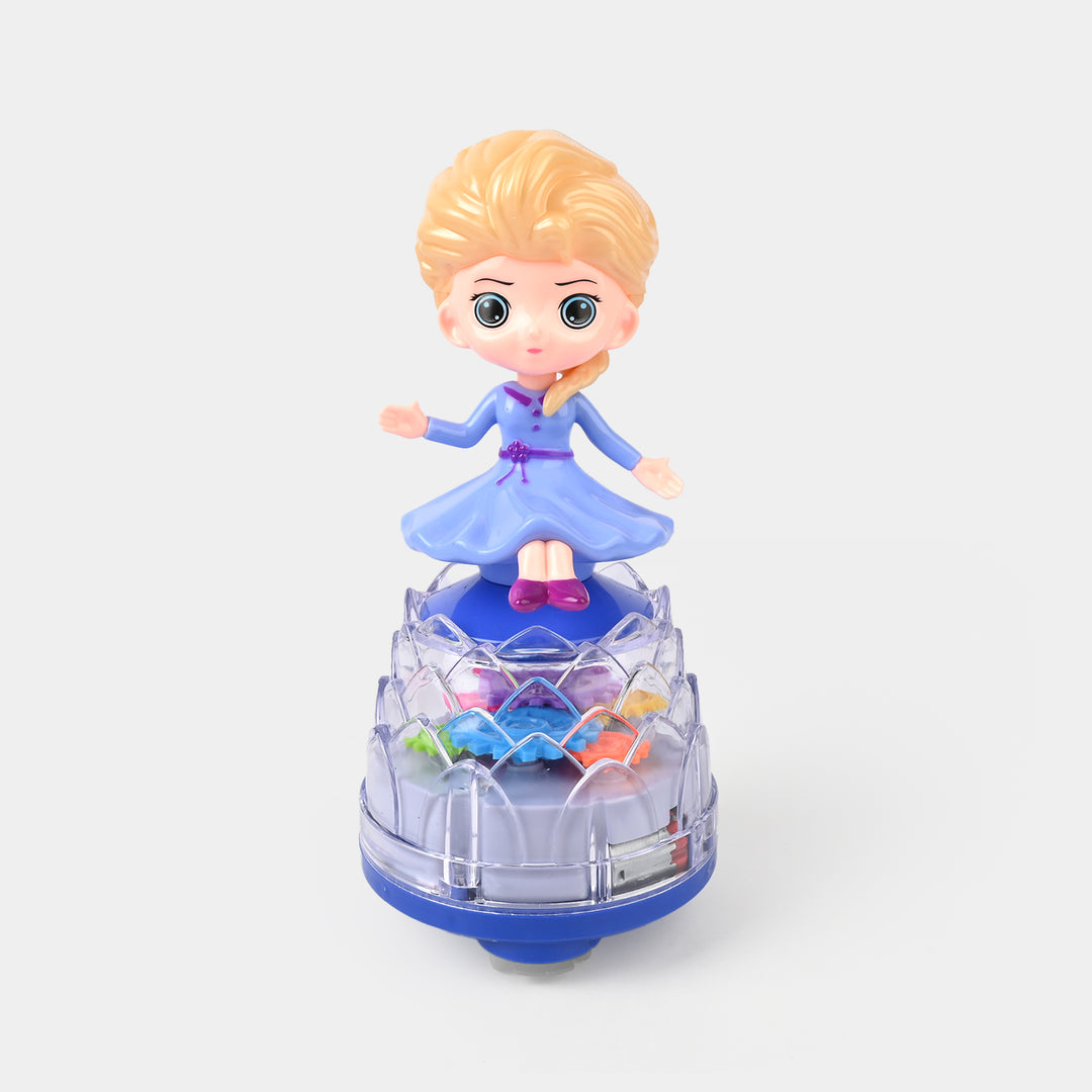 Rotating Princess Toy Doll – Lights, Music