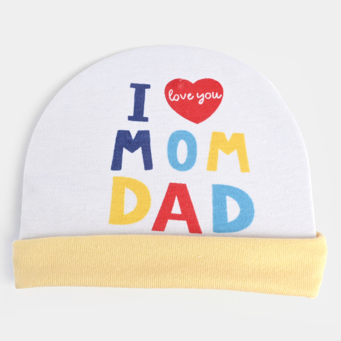 Baby Cap/Hat I Love You Mom Dad | 0M+