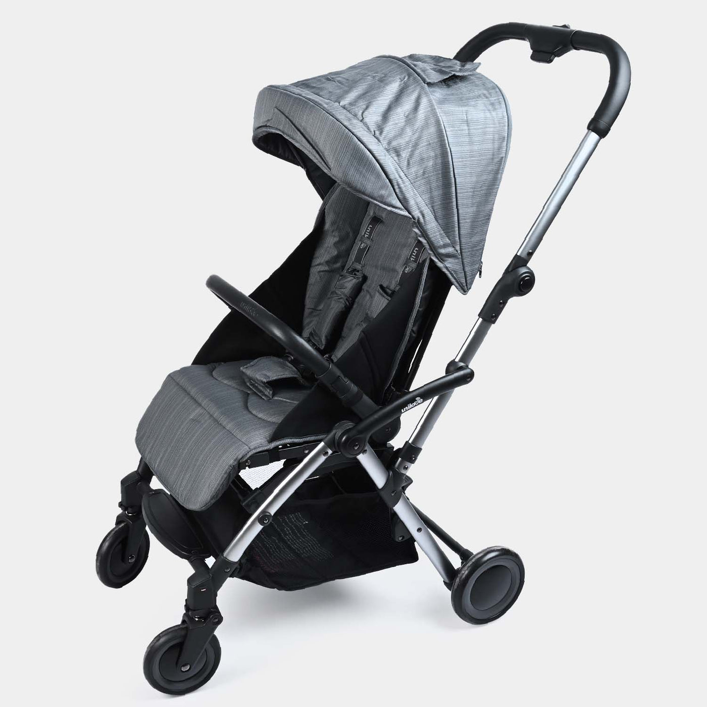 Baby Stroller Reversible Handle-Stone Grey