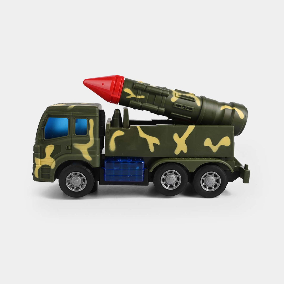 3D Electric Missile Military Vehicle