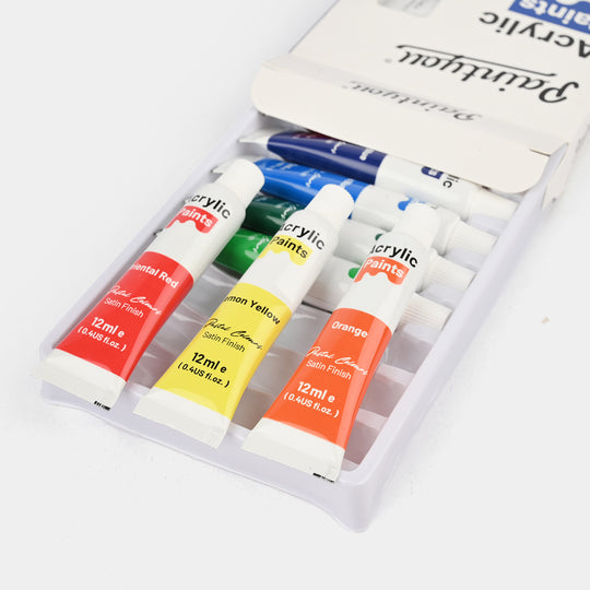 Acrylic Paints – Pastel Colours12Pcs