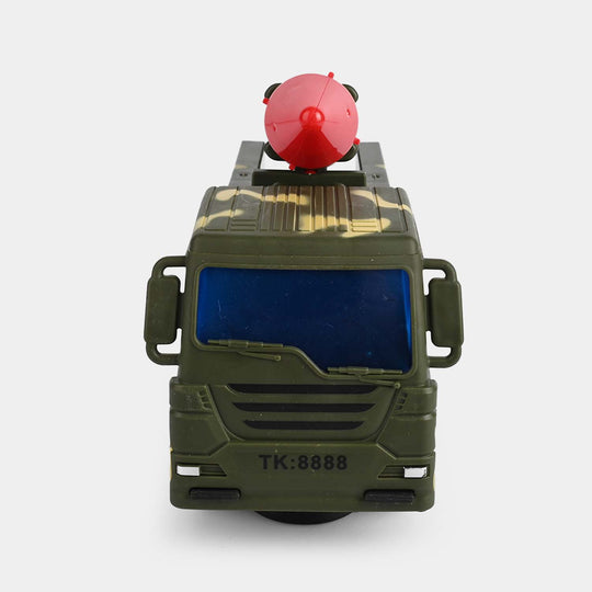 3D Electric Missile Military Vehicle