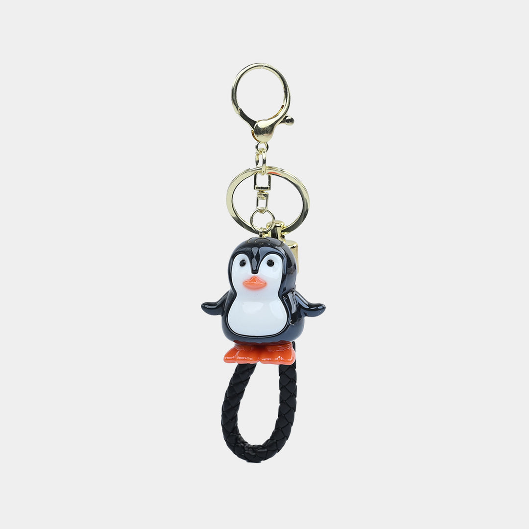 Fancy Decorative Penguin Keychain