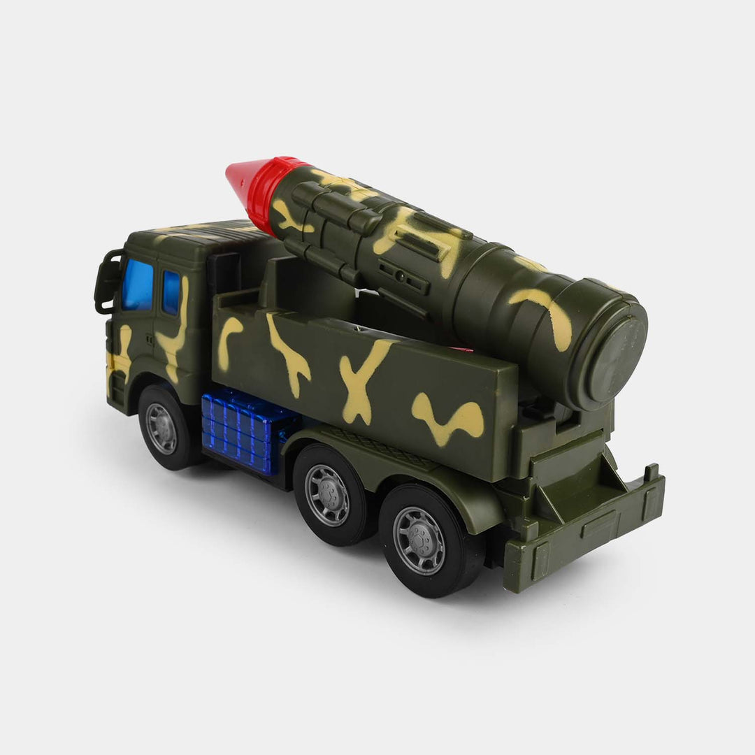 3D Electric Missile Military Vehicle