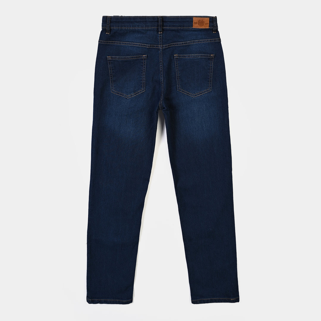 Boys Denim Stretch Pant Basic Dark Blue