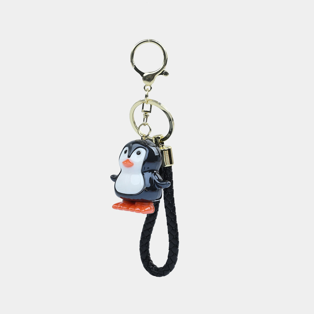 Fancy Decorative Penguin Keychain