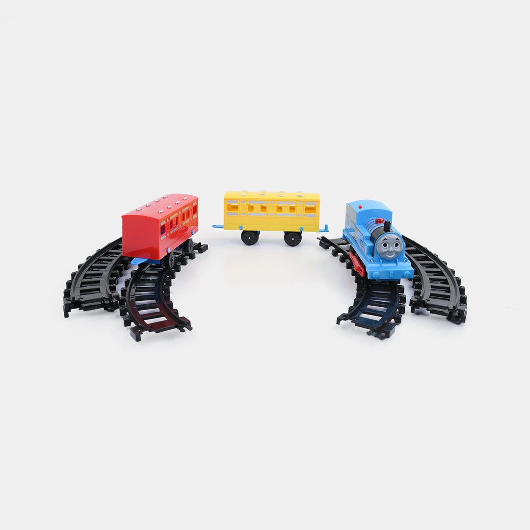 Kids Musical and Light-Up Character Train Toy