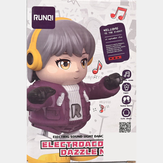 Dancing & Singing Cartoon Doll – Light-Up Toy