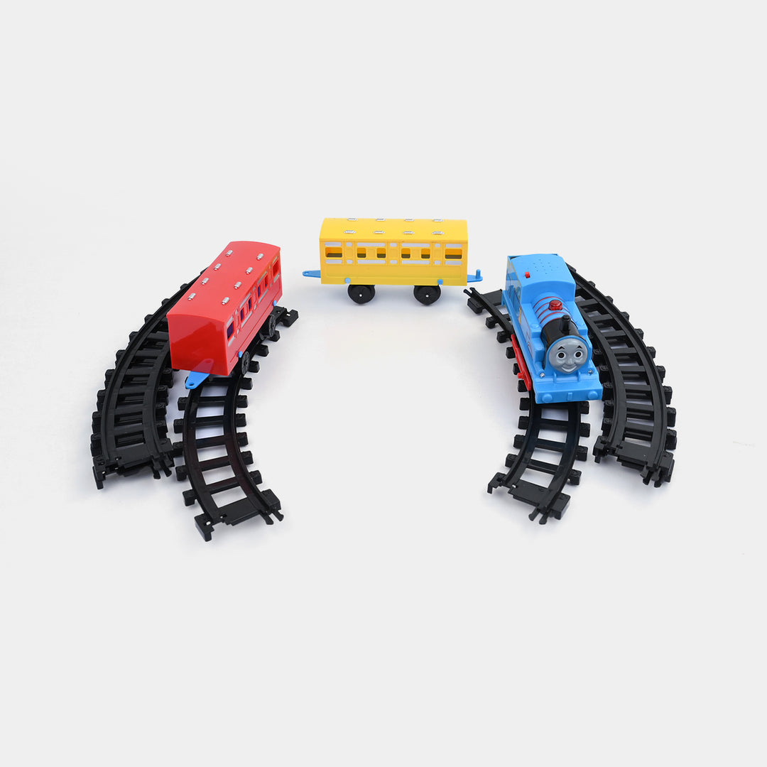 Kids Musical and Light-Up Character Train Toy