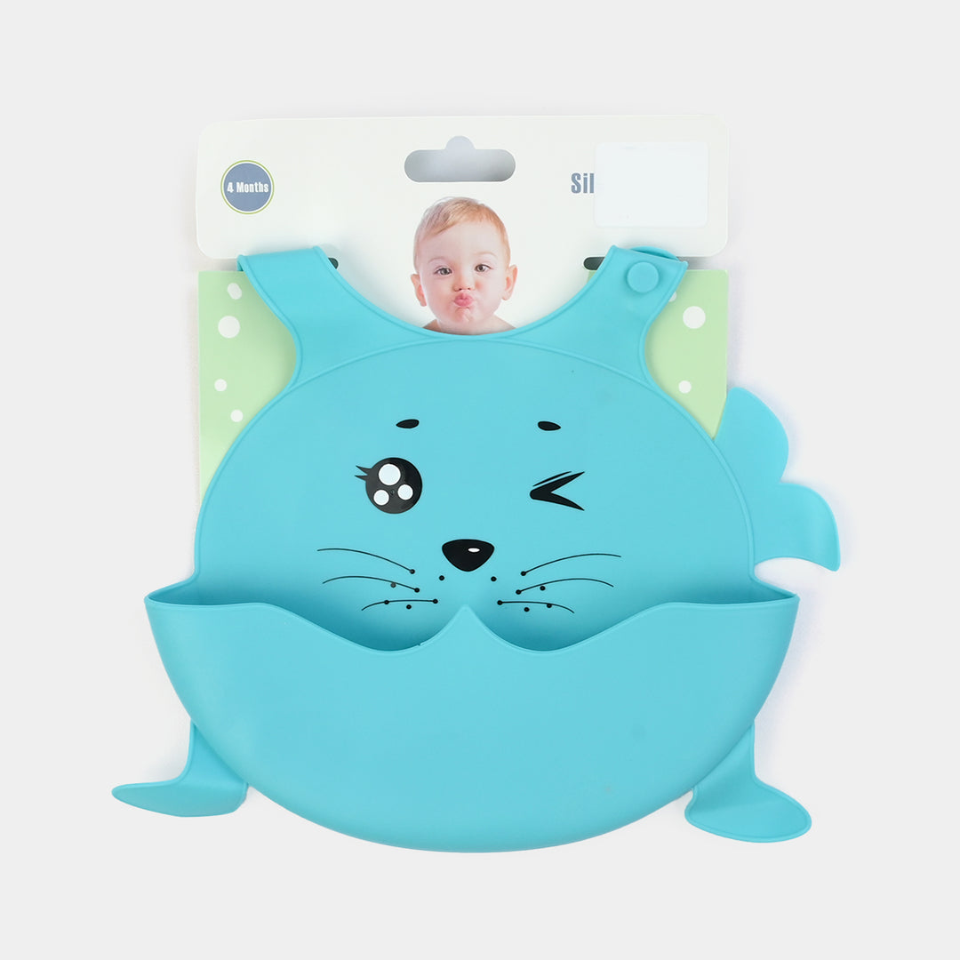 Silicone Baby Feeding Bib | 4M+