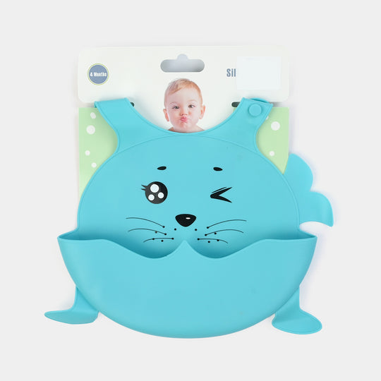 Silicone Baby Feeding Bib | 4M+