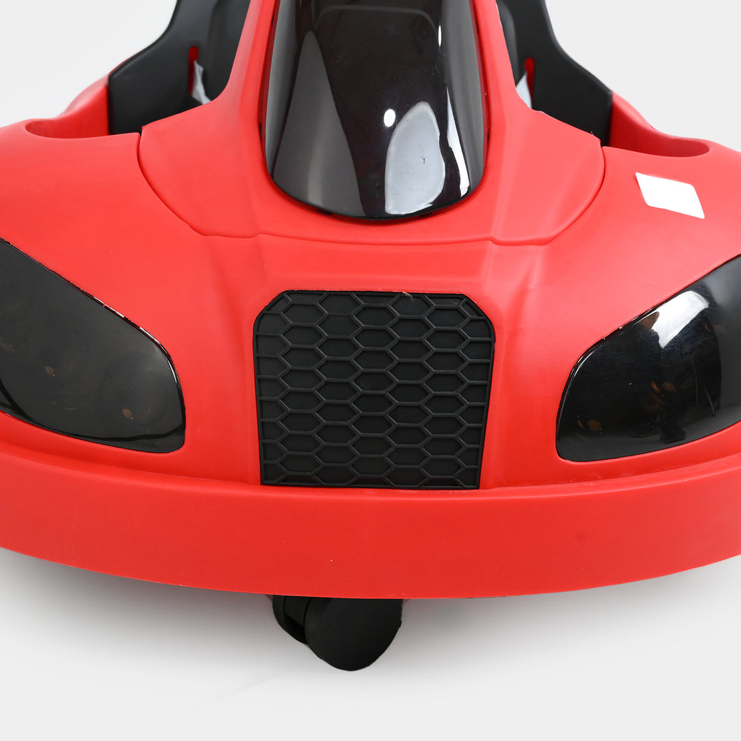 Rechargeable 360° Spin Electric Bumper Ride-On Car