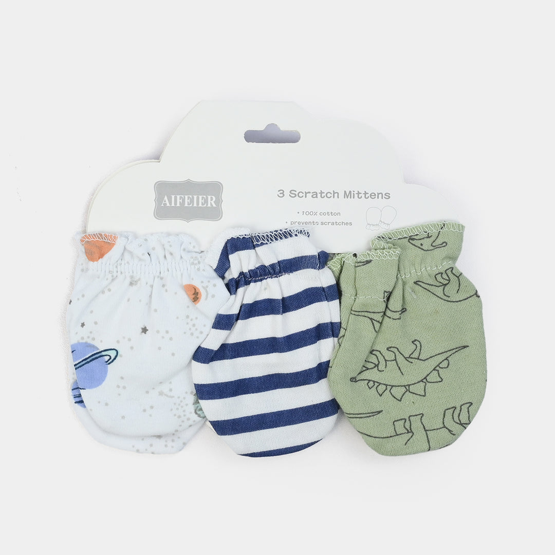 Baby Scratch Mittens 3Pcs