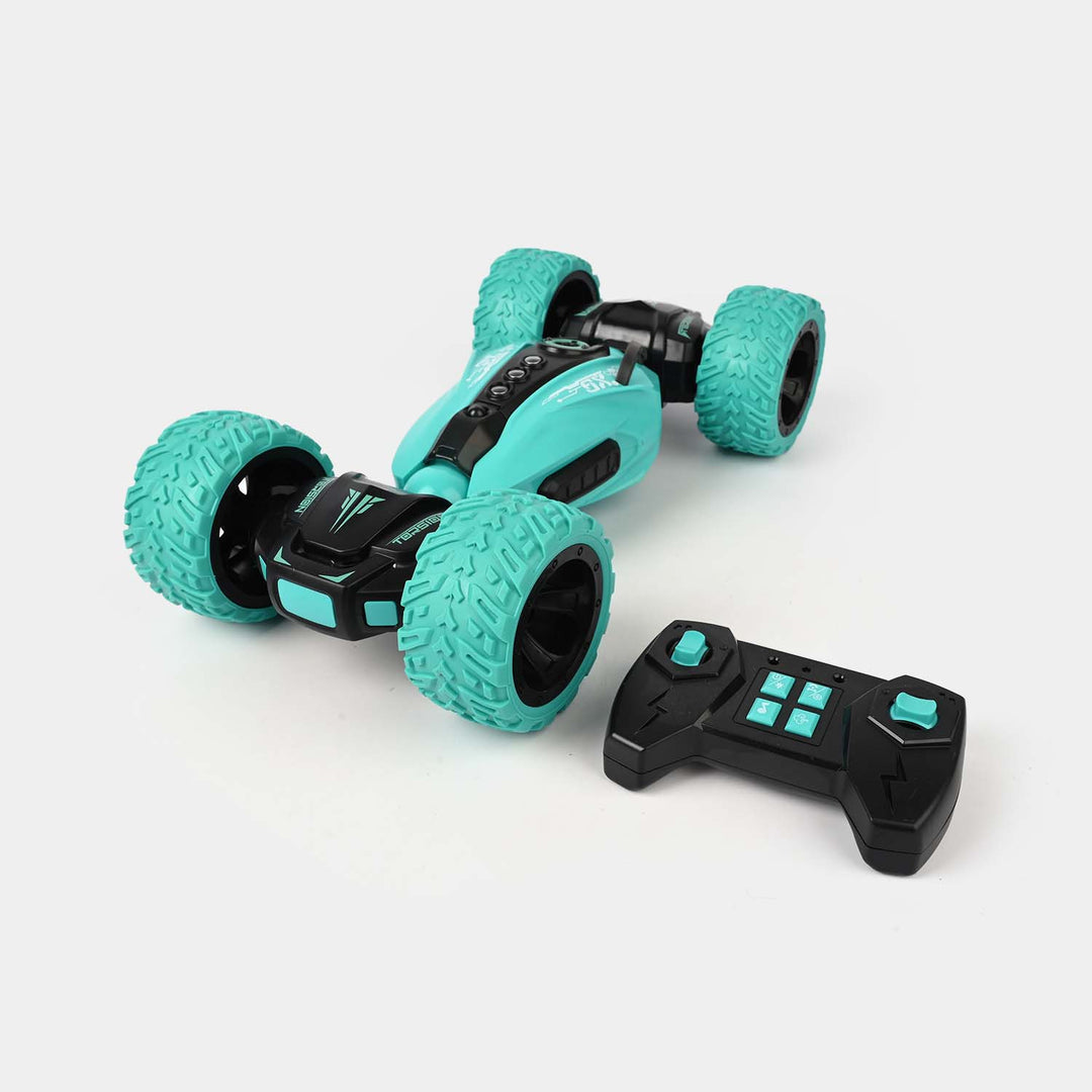 Remote Control Stunt & Spray Car – Flip, Spin & Zoom With Light & Music