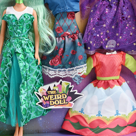 11.5" Lovely Fashion Doll with Accessories Set