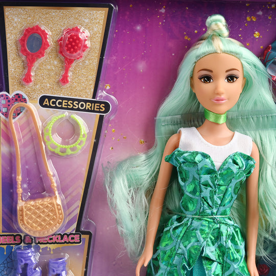 11.5" Lovely Fashion Doll with Accessories Set