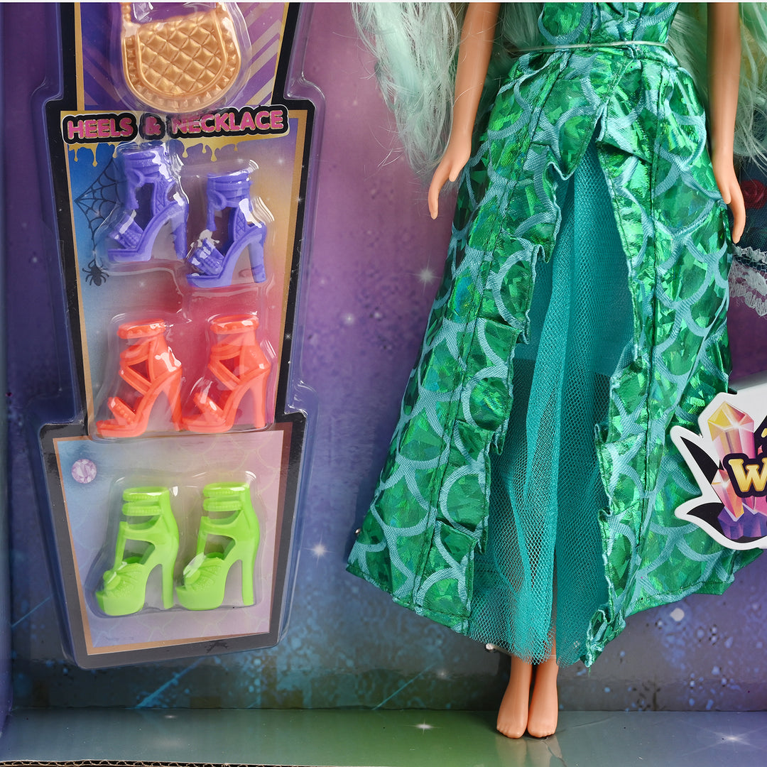 11.5" Lovely Fashion Doll with Accessories Set