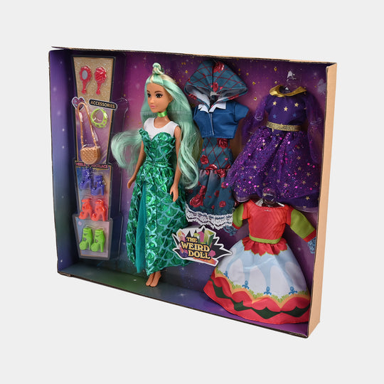 11.5" Lovely Fashion Doll with Accessories Set