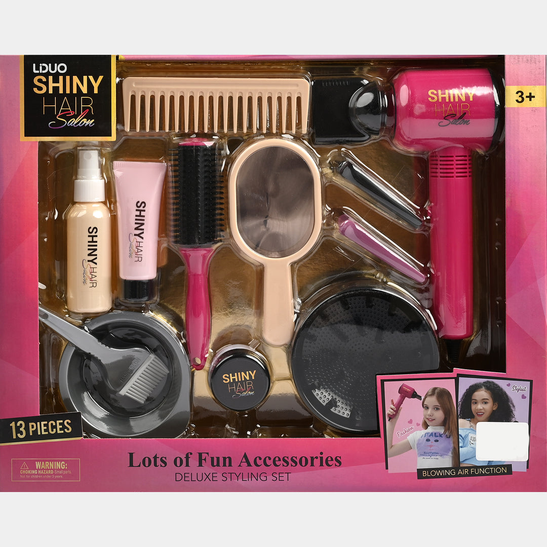Shiny Hair Salon Styling Set | 13Pcs