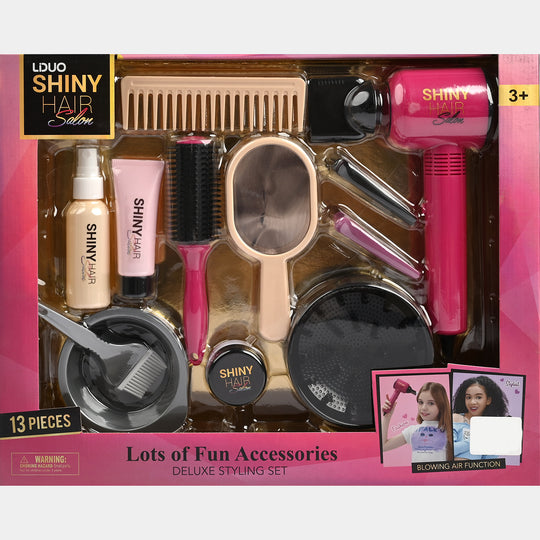 Shiny Hair Salon Styling Set | 13Pcs