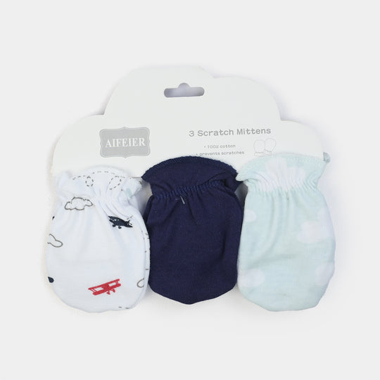 Baby Scratch Mittens 3Pcs