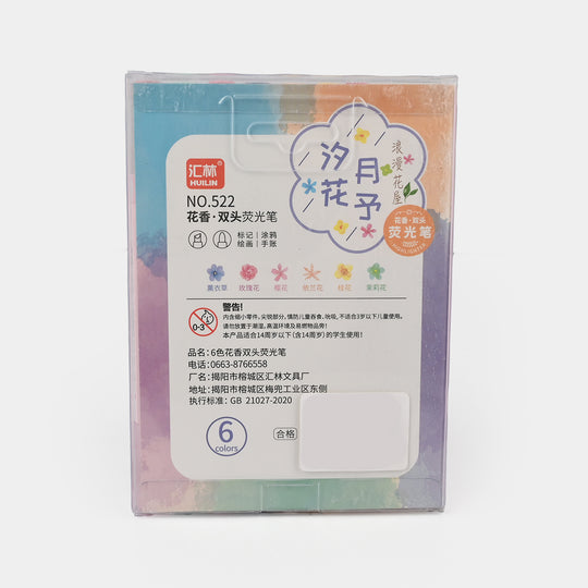 Pastel Glitter Highlighter Set – 6-Color Soft Glow Collection