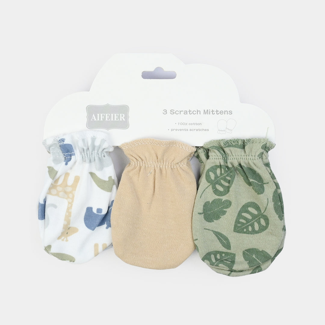 Baby Scratch Mittens 3Pcs