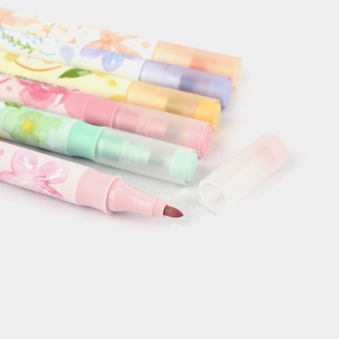 Pastel Glitter Highlighter Set – 6-Color Soft Glow Collection