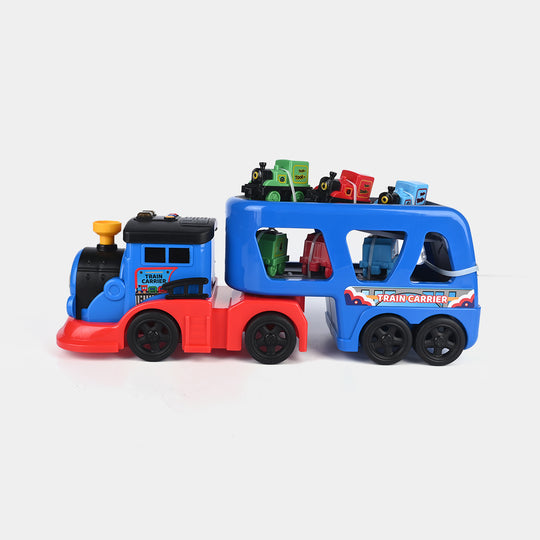 Magnetic Train: Double-Decker Transport Train