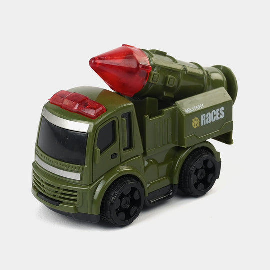 Friction Mini Vehicle Toy For Kids