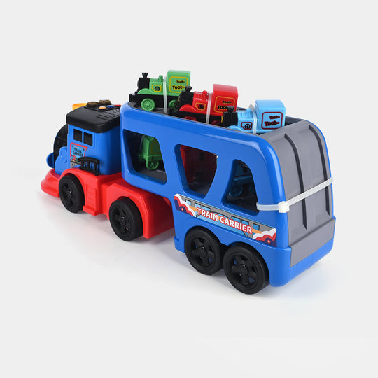 Magnetic Train: Double-Decker Transport Train