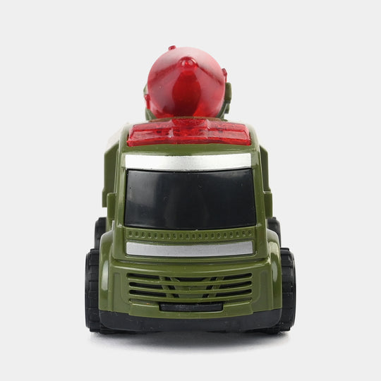 Friction Mini Vehicle Toy For Kids