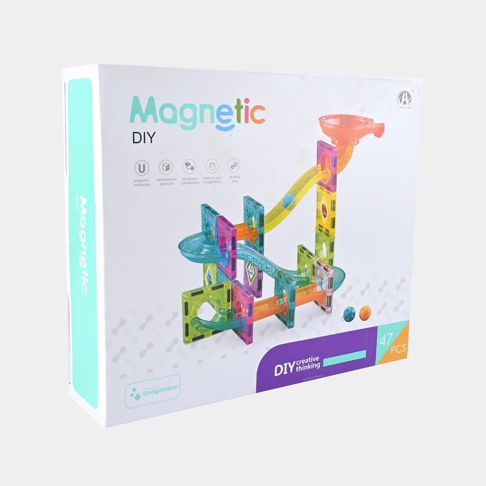 Puzzle Track Magnetic Tiles Game For Kids