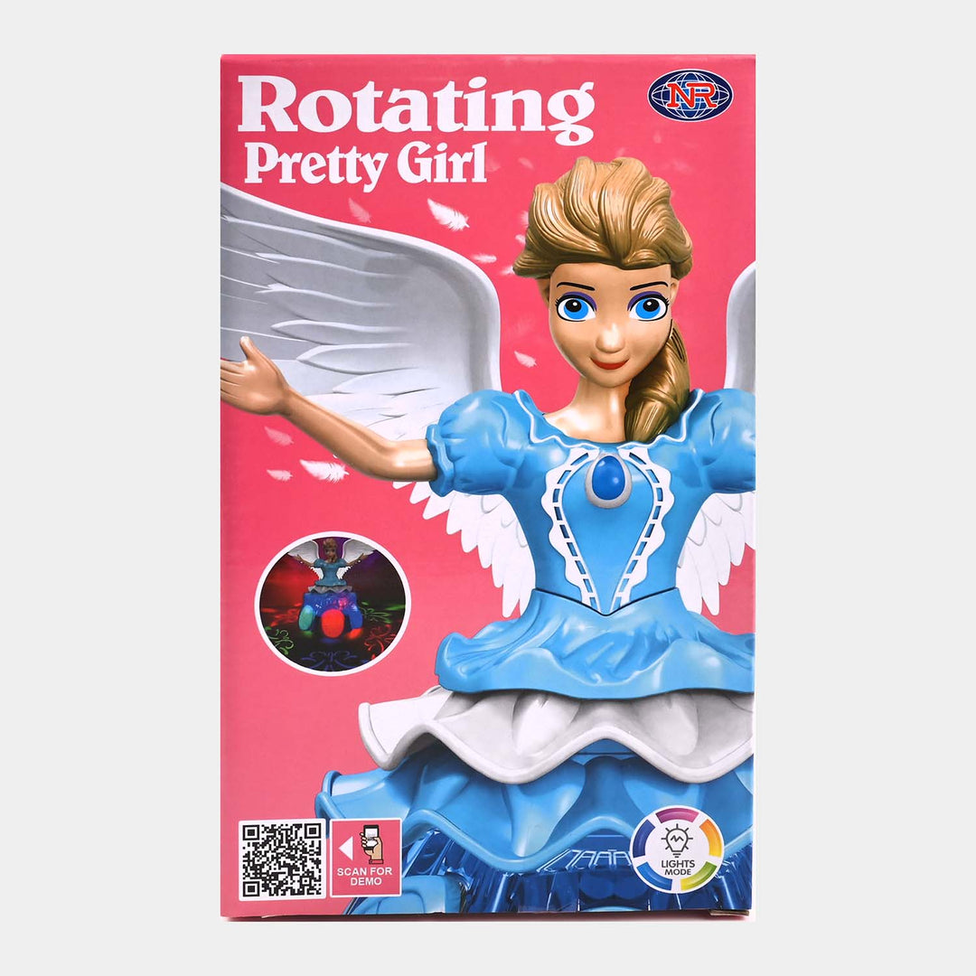 Rotating Princess Doll With Light & Music