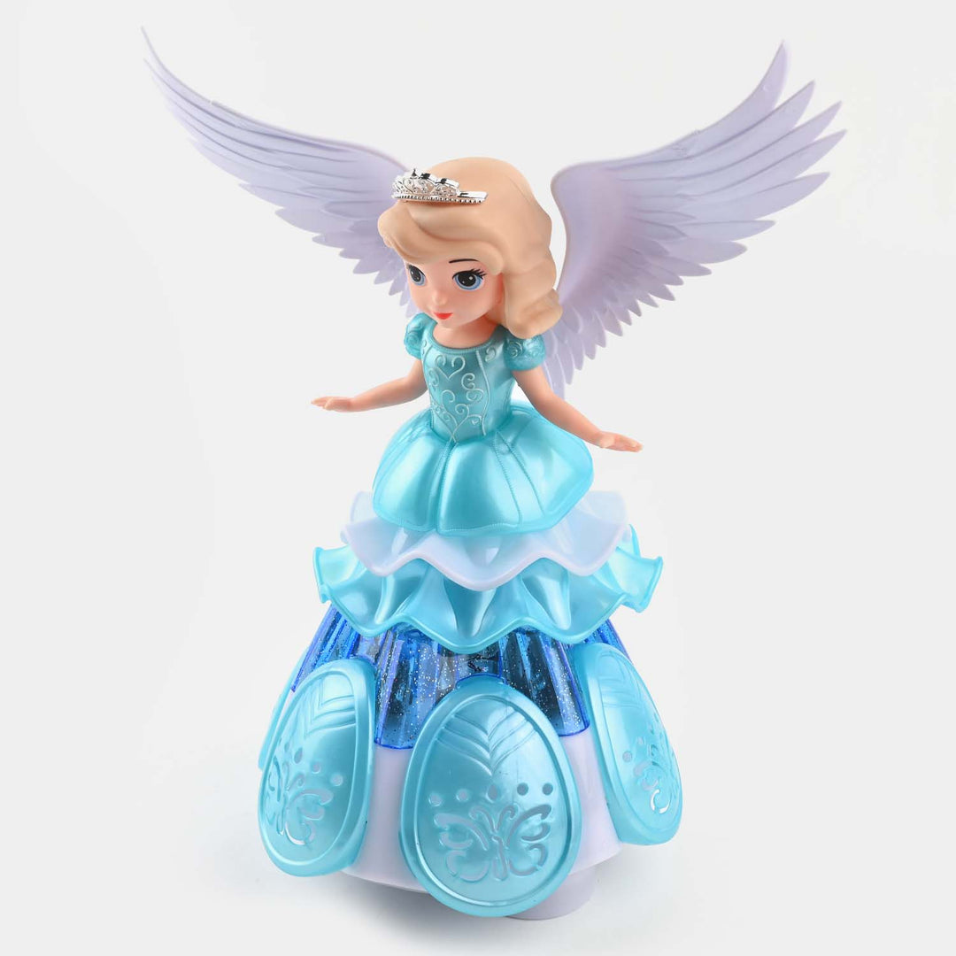 Rotating Princess Doll With Light & Music