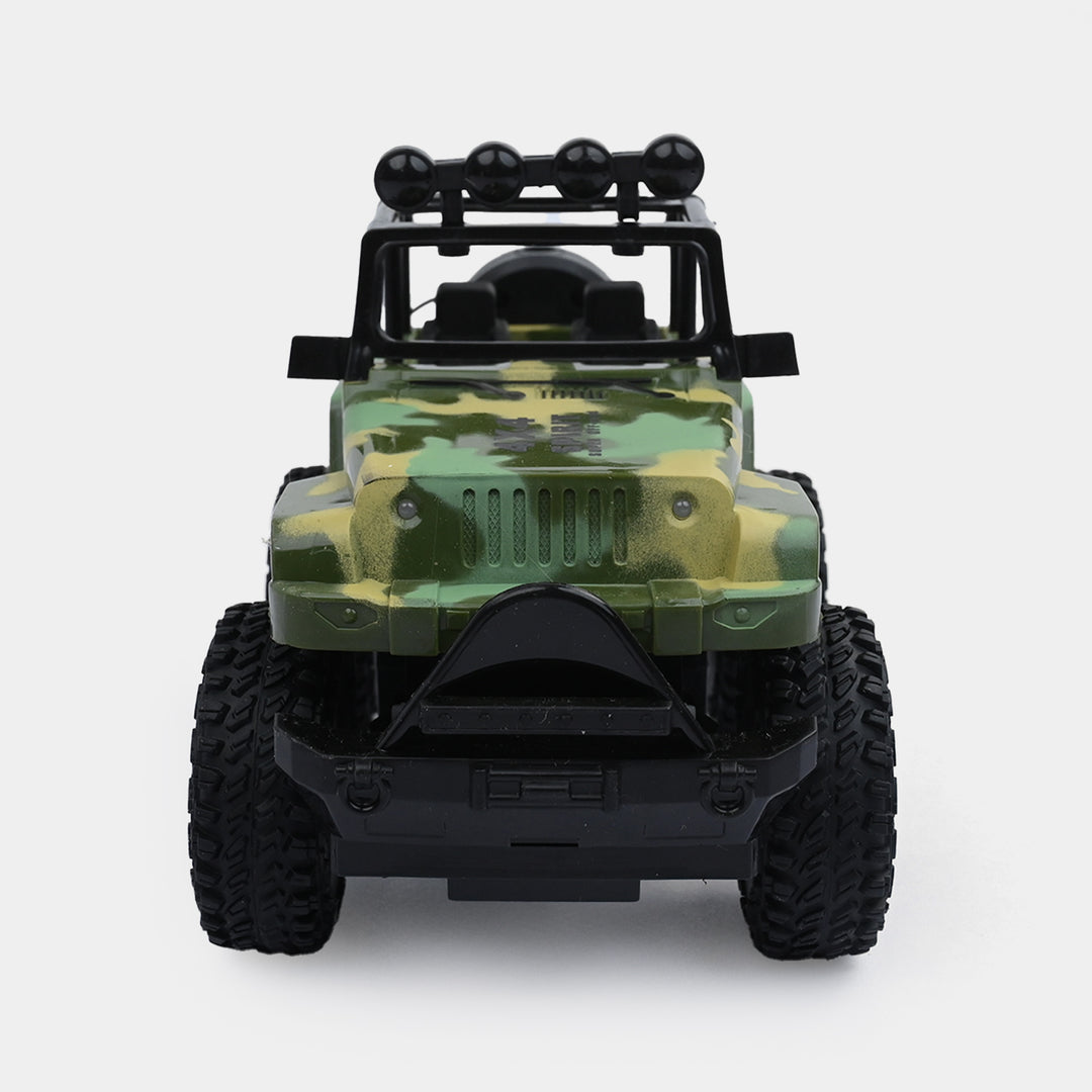 Kids Remote Control 4x4 Off-Road Military Jeep