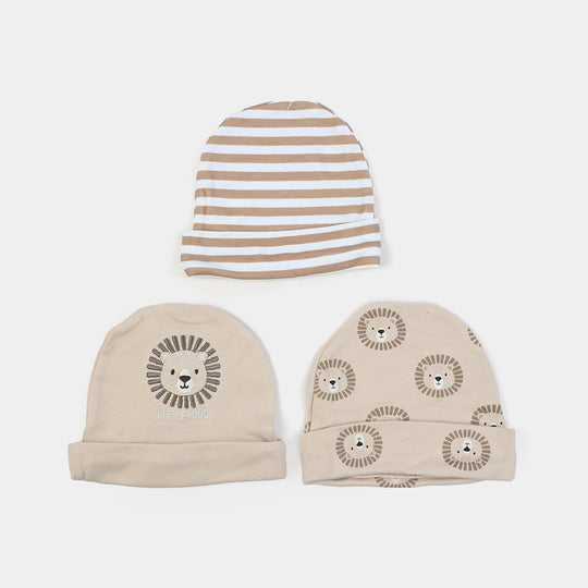 Pack OF 3 Baby Cap/Hat Set