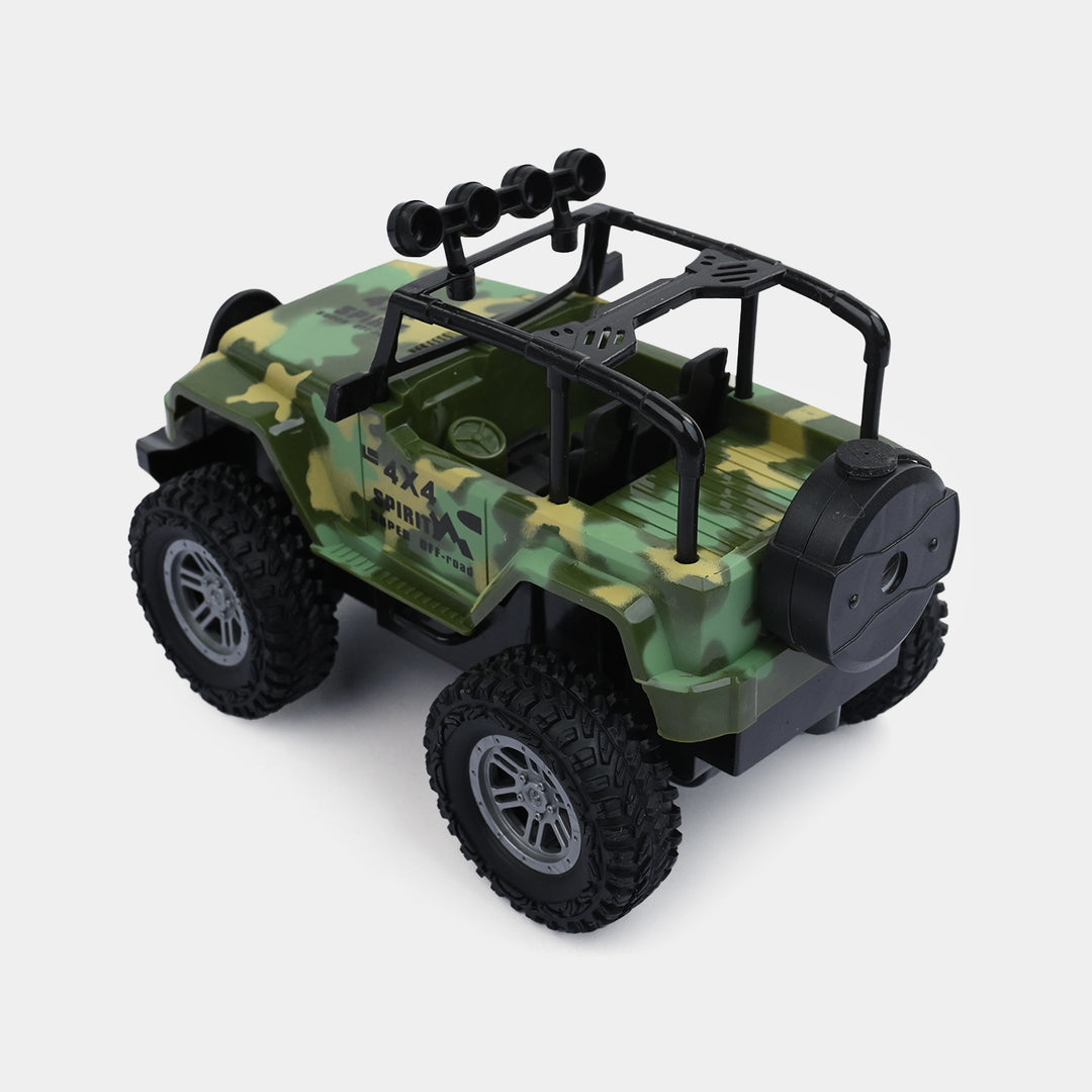 Kids Remote Control 4x4 Off-Road Military Jeep