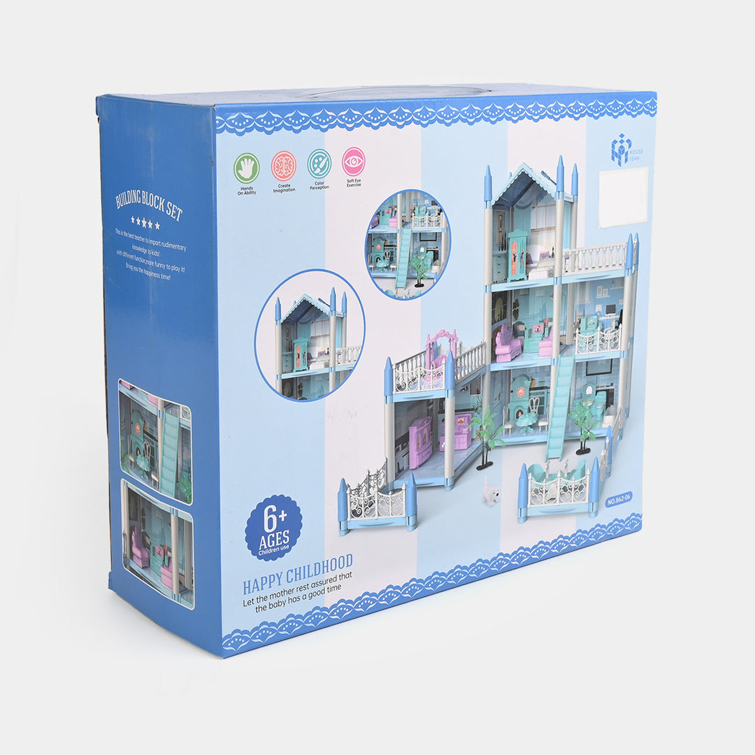 DIY Villa Doll House Playset