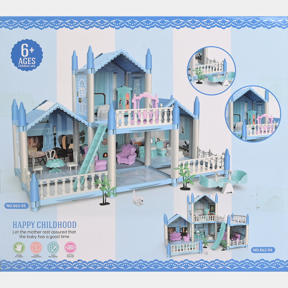 DIY Villa Doll House Playset
