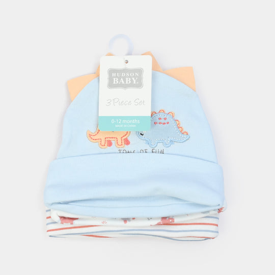 Pack OF 3 Baby Cap/Hat Set