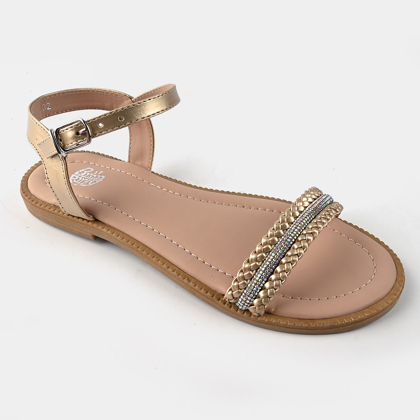 Girls Sandals J02-Golden