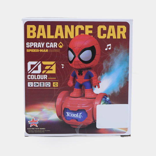 Superhero Balance Car Toy with Lights and Sounds