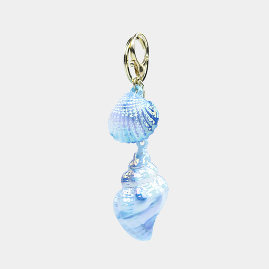 Fancy Decorative Seashell Keychain