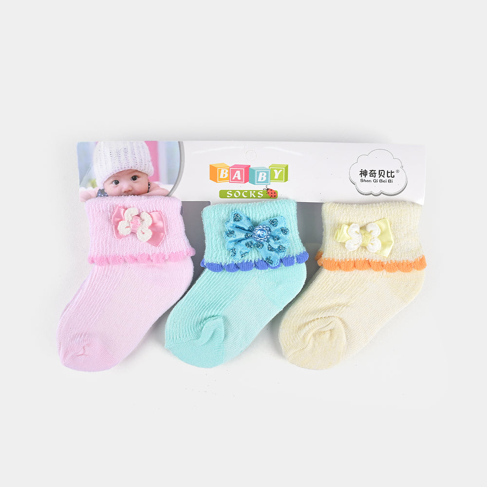 Infant Baby Socks 3M+ | 3PCs