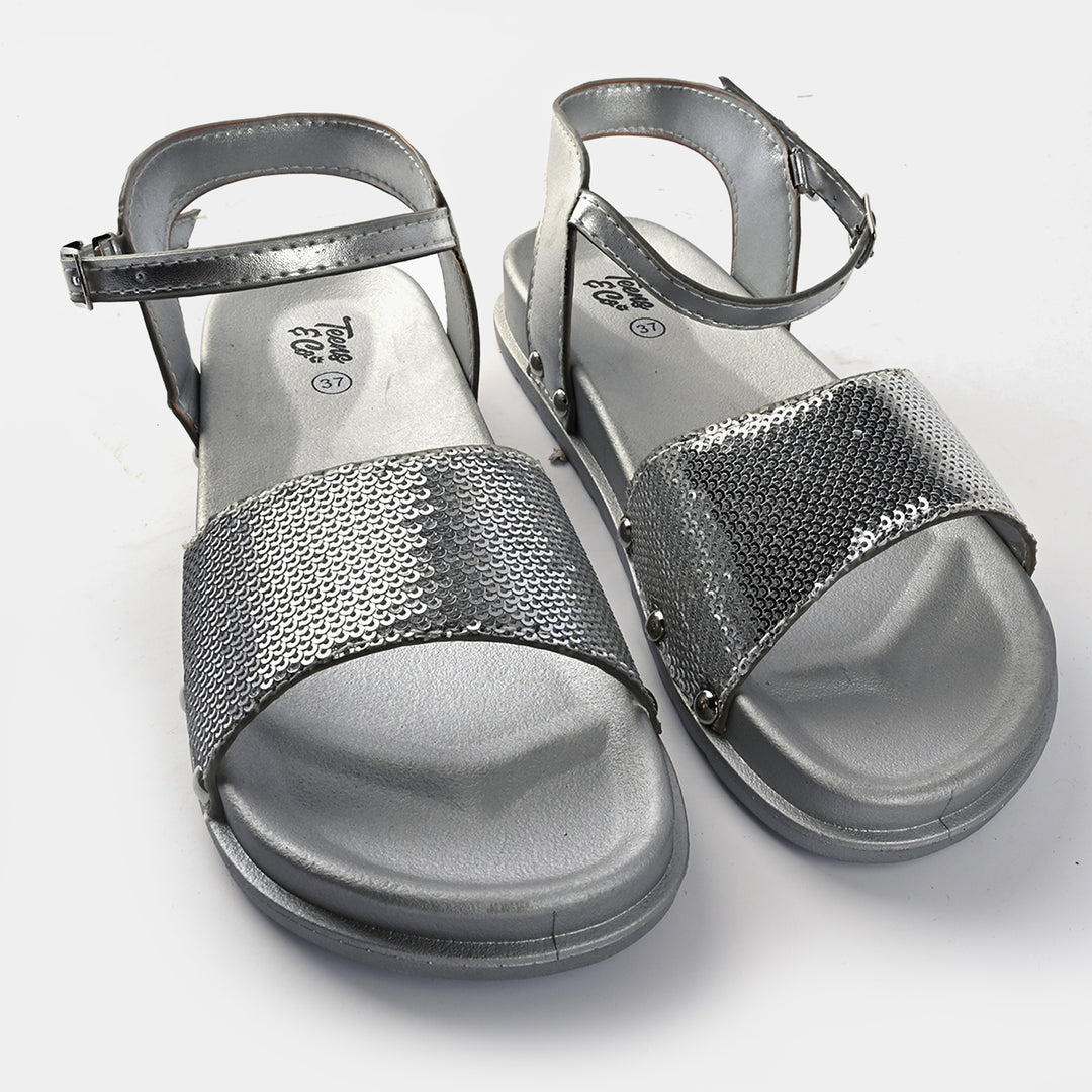 Teens Girls Sandal SA-34-SILVER