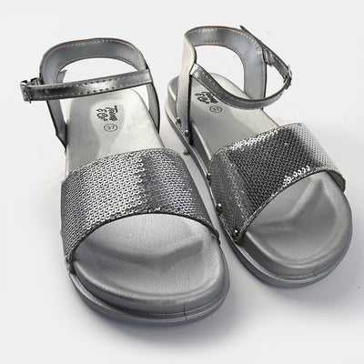 Teens Girls Sandal SA-34-SILVER