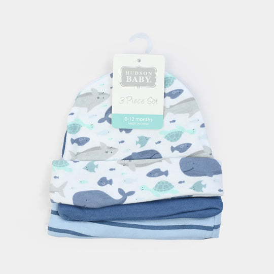 Pack OF 3 Infant Cap/Hat Set
