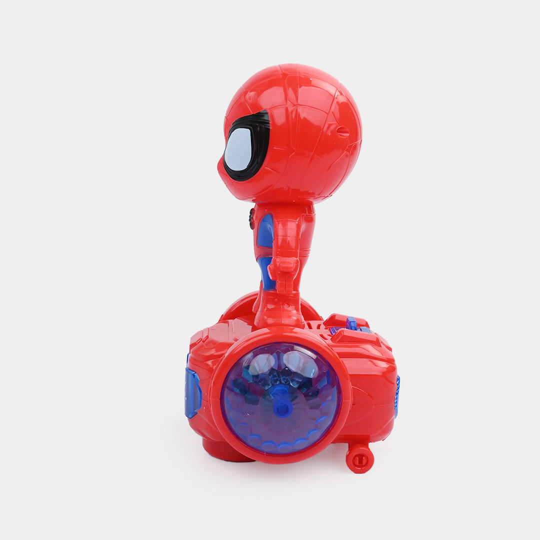 Superhero Balance Car Toy with Lights and Sounds