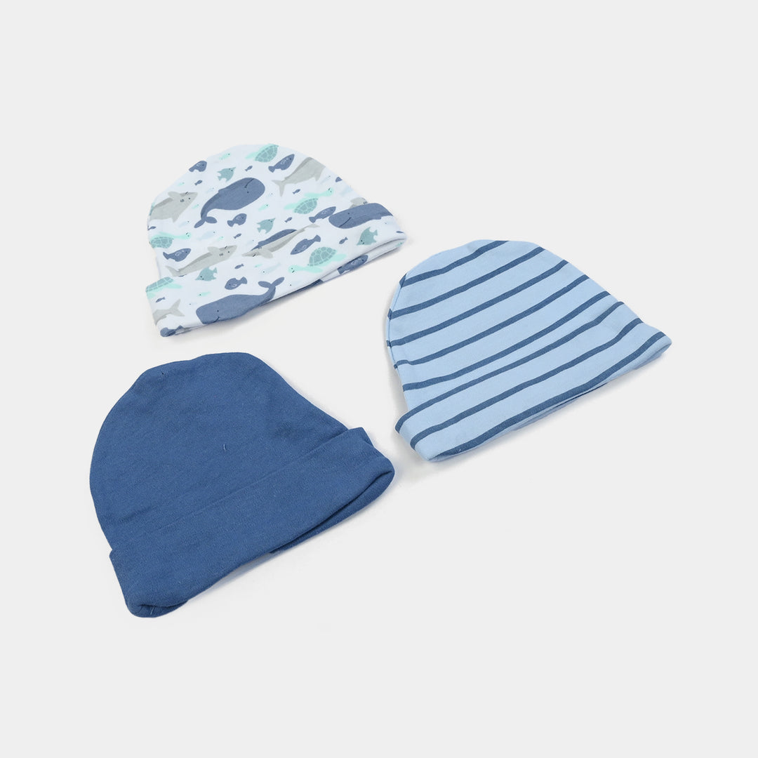 Pack OF 3 Infant Cap/Hat Set